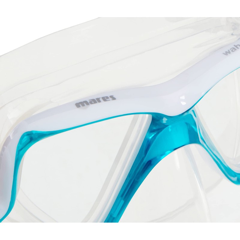Mares Máscara Wahoo Aqua/White/Claro