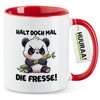 Huuraa Tea Cup Hold the Fresse Grimmiger Panda Gift 330