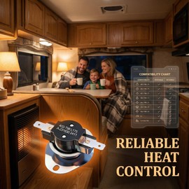 231630 L175-40F Furnace Limit Switch Compatible with Suburban RV Furnaces SF-20, SF-25, SF-30, SF-35, SF-20F, SF-25F, SF-30F, SF-35F, 1 Pack