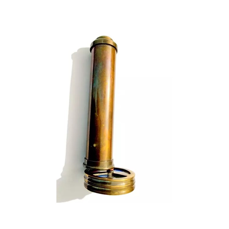 Antique Finish Brass Double Wheel Kaleidoscope Maritime Optical Best Gift