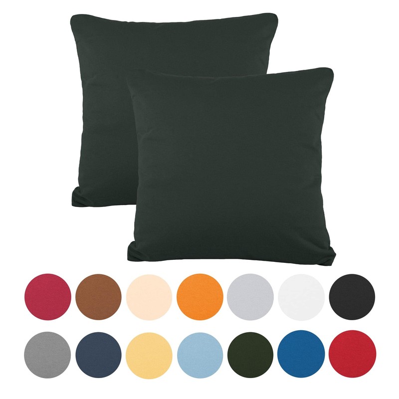 CelinaTex BeBasic Cushion Cover Double Pack 40 x 40 cm