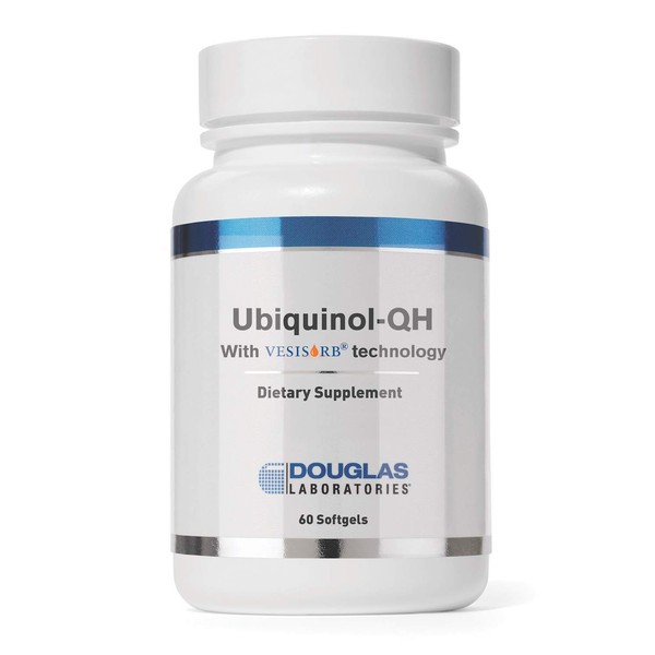 Douglas Laboratories - Ubiquinol-QH - CoEnzyme Q10 to Support Healthy Aging and Cardiovascular Function - 60 Softgels