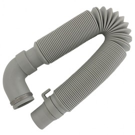 Washing Machine Drain Hose (New Small Type) - Flexible Bellows Design Connection 2ea