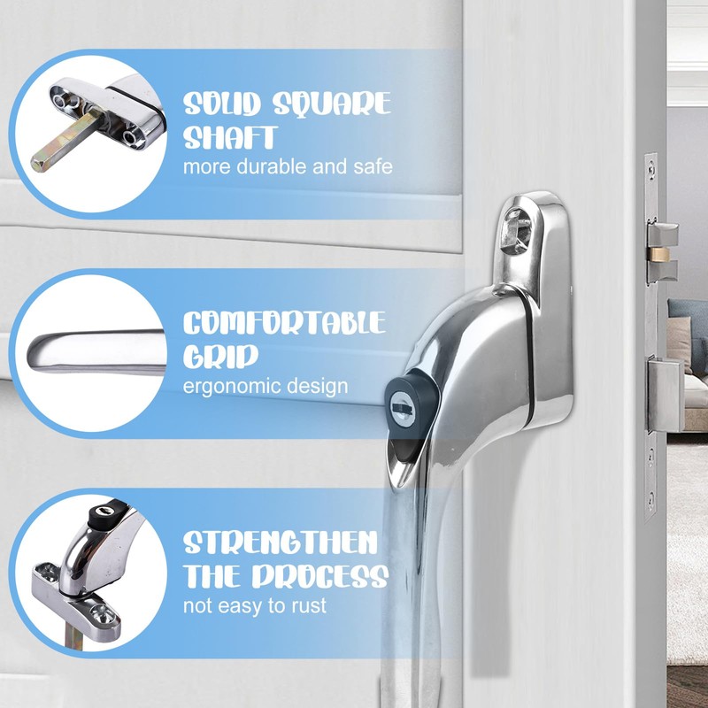 APACALI 4 Pack Window Handles for UPVC Windows, UPVC Window