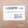 Flexispot Under Desk Cable Management Tray Black CMP502-B