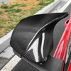 1 Pair Carbon Fiber Mirror Covers Ox Horn Style Car
