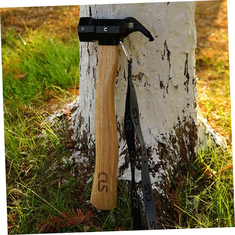 SHINEOFI 1pc Multi Function Outdoor Hammer Durable Safety Hammer for