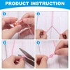 MECCANIXITY Hilo de Nylon Trenzado para Cuentas, Cordón Elástico de