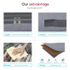Onlyeasy Large Under Bed Shoe Organizer (12 Pairs x 2)