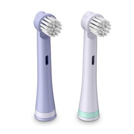 Brusheez Electronic Toothbrush Replacement Brush Heads 2 Pack (Luna The Llama)