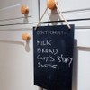 The Slate Range Memo Board, Charcoal Grey