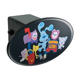 GRAPHICS & MORE Blue's Clues Friend Group Oval Tow Trailer Hitch Cover Plug Insert