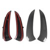 Pair of Rear Bumper Side Vent Spoiler Trim Left Right