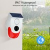 Yasorn RF Solar Infrared Alarm, Motion Sensor Alarm with Remote