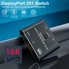 Chenyang DisplayPort 16K Switch Splitter HUB 2 in 1 Out