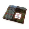 Mens Harris Tweed Bifold Wallet (Macleod Tartan)