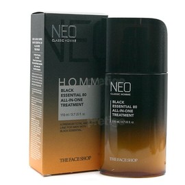 The Face Shop Neoclassic Homme Black Essential All-in-One 3-in-1 / 네오클래식옴므 블랙 에센셜 올인원 3in1