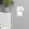 2pcs Bathroom Wipes Holder, Kitchen Wall Mounted Wipes Container