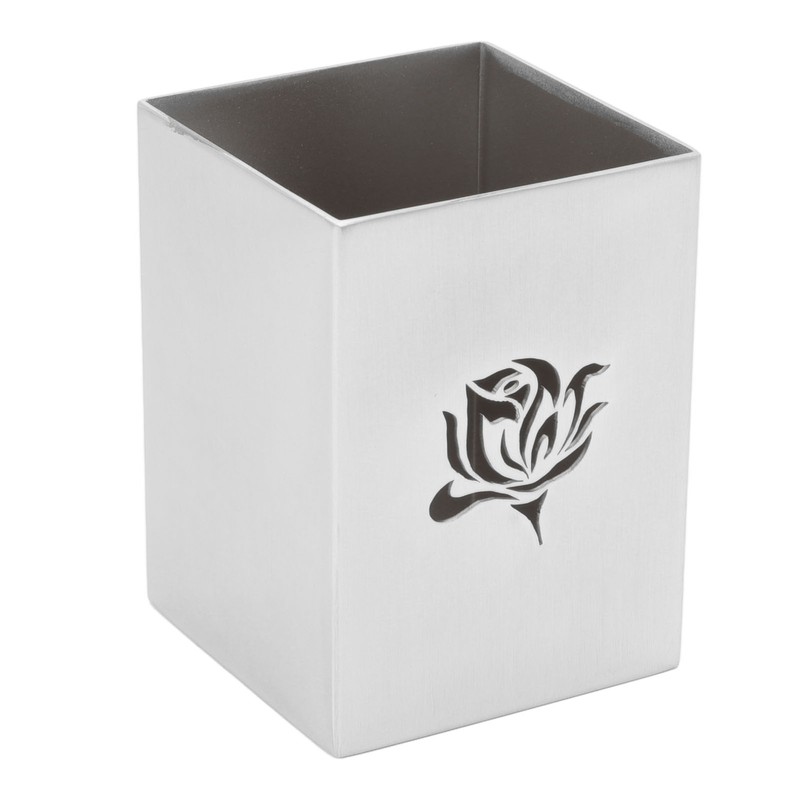 Pencil Cup Holder Multiple Uses Stainless Steel Desktop Stationery Organizer