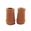 Melody Jane Dolls House Round Chimney Pots Terracotta Small1:12 Scale