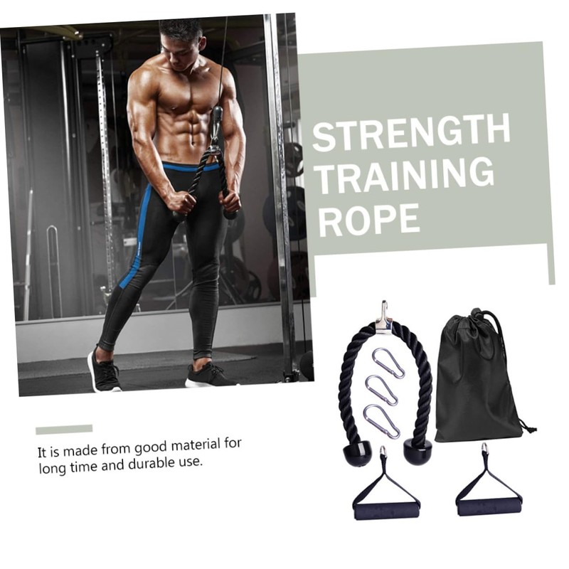 Mipcase 1 Set Heavy Duty Fitness Rope Muscle Training Tool