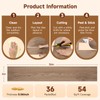 INMOZATA 36 Pack Peel and Stick Floor Tile Waterproof Vinyl