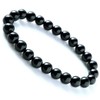 Bracelet for Men Women Onyx Black Agate Natural Stone Power