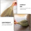 LIFKOME Portable Desk 2Pcs Indoor Grass Broom Whisk Broom Thai