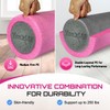 Yes4All High-Density EPP Round Back Roller Foam, Exercise Foam Roller