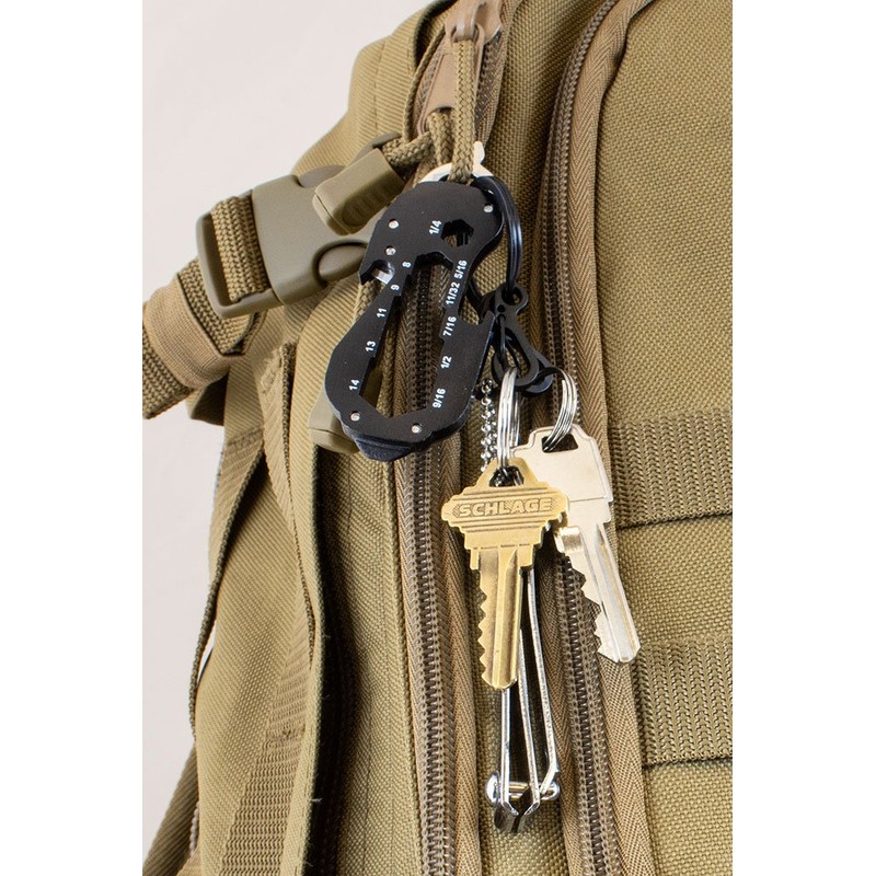 Utility Series 17606 9-in-1 Matte Black Key Tool, 1 Pack