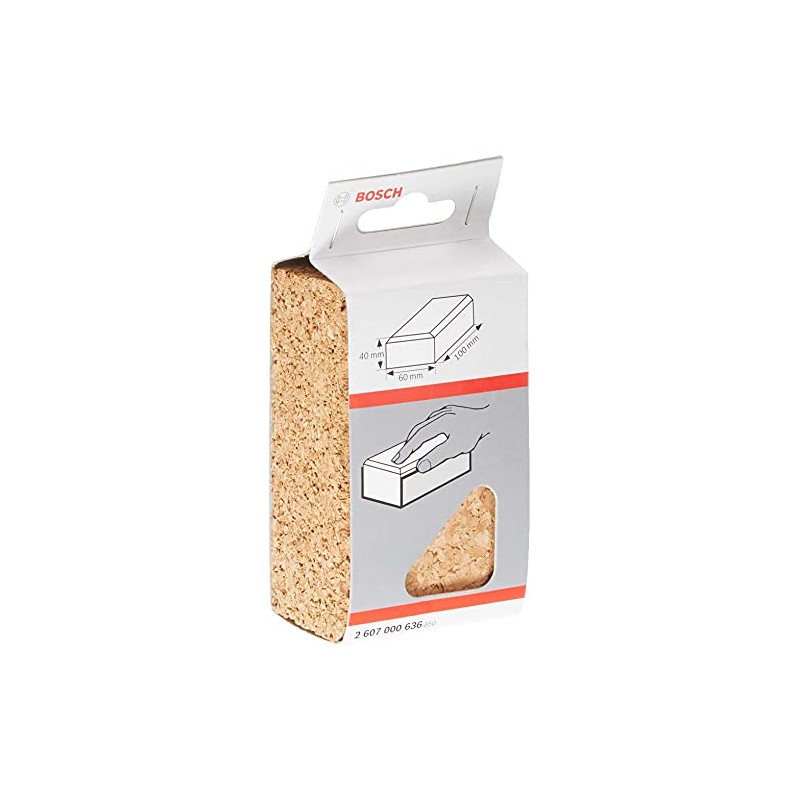 Bosch Professional 1x Cork Hand Sanding Block (60 x 100