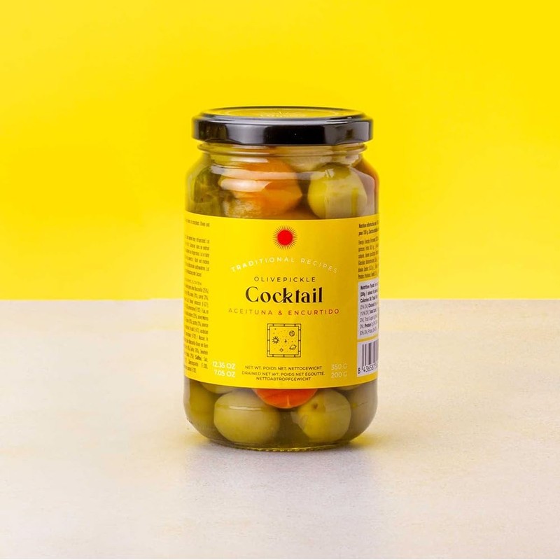 Triana Olivas by Don Gastronom. Olive & Pickle Cocktail. 350g