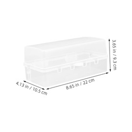 WOONEKY Outdoor Power Strip Box Weatherproof Connector Cover for Outdoor Electronics Reliable Protection for Charging Electric Vehicles Versatile Use for Garden Lighting Holiday