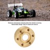 4PCS RC Wheel Hex Hub Adapter 1.9 2.2in Rustproof Widen