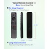 JISOWA Voice Remote Control for Sony RMF-TX810U KD-85X77CL KD-65X77L XR-65X90CL