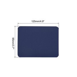 MECCANIXITY 6Pcs Iron on Patches Fabric Repair Patches Iron-On Mending Fabric Navy Blue 4.9"x3.7" for Clothes Repair, Pants, Bags Hole Repairing and Decoration