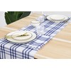 PurpleEssences Homestead Plaid Table Runner 14 x 108 inch Classic