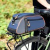 8L Waterproof Bike Trunk Bag for Rear Rack - Bicycle