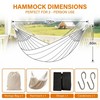 Mayan Handwoven Hammock, 2 Person, 500 lb, Cotton Nylon Rope