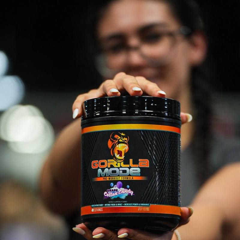 Gorilla Mode Pre-Workout - Massive Pumps, Laser Focus, Energy &
