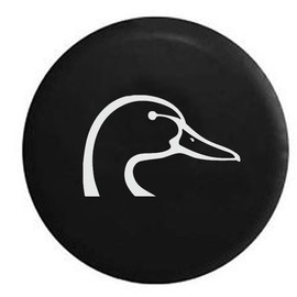 JL Spare Tire Cover Ducks Unlimited Mallard Wood Hunting (Fits: JL Accessories 2018-21 Rear Camera Hole) Size 33 inch