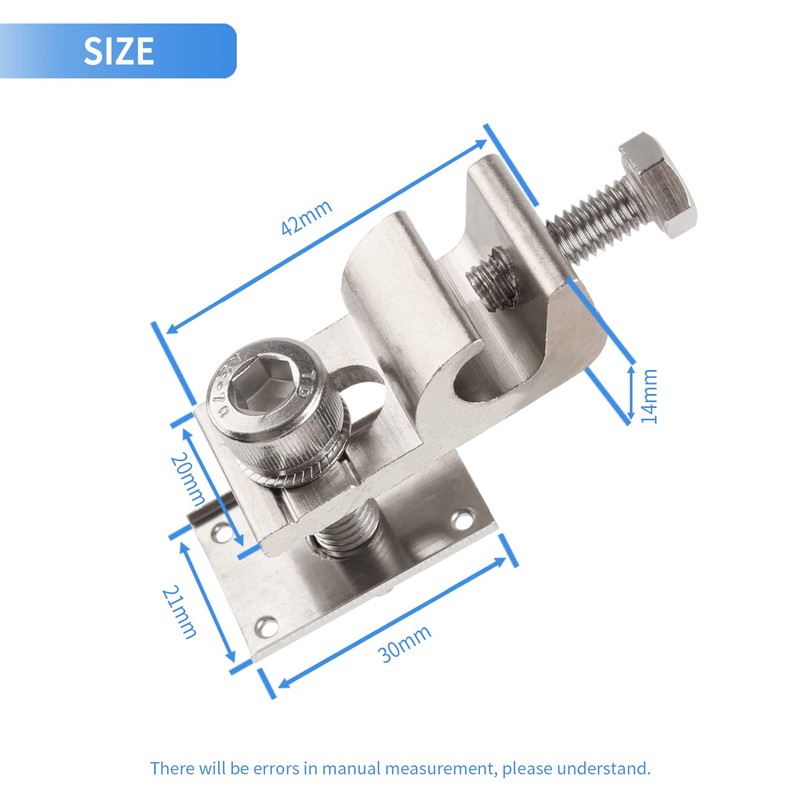 EVARSOL Solar Grounding Lugs Nickel-plated Lay-in Lugs Ground Wire Clamps