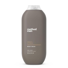 Method Men Body Wash, Cedar and Cypress, Paraben and Phthalate Free, Quick-Lathering Cleansers, Cruelty Free, 18 oz (Pack of 1)