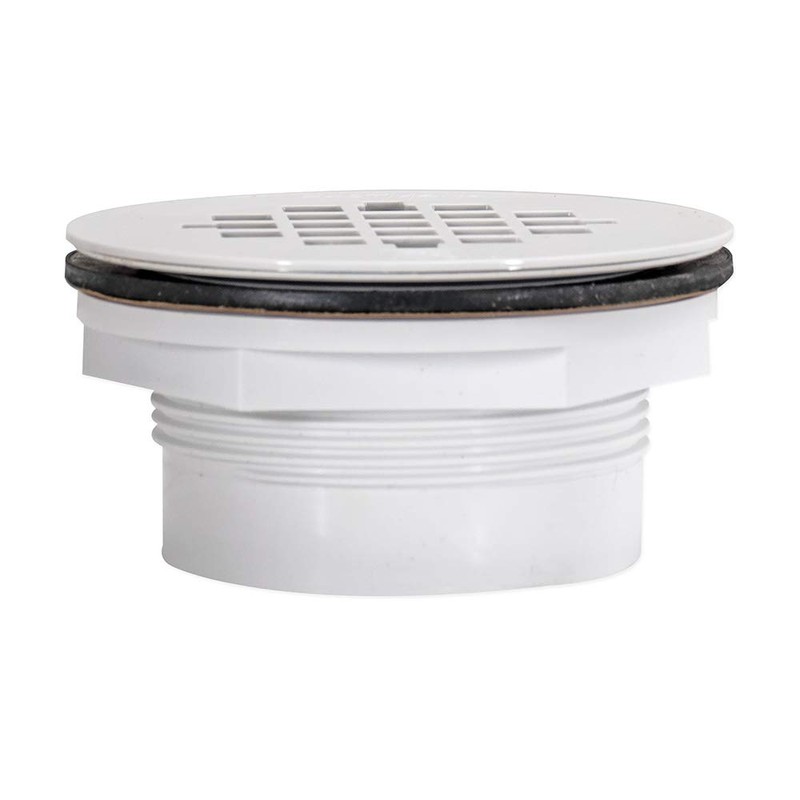 EZ-FLO 15303 PVC No-Caulk Replacement Drain Strainer/Stopper for Shower Bathtub,