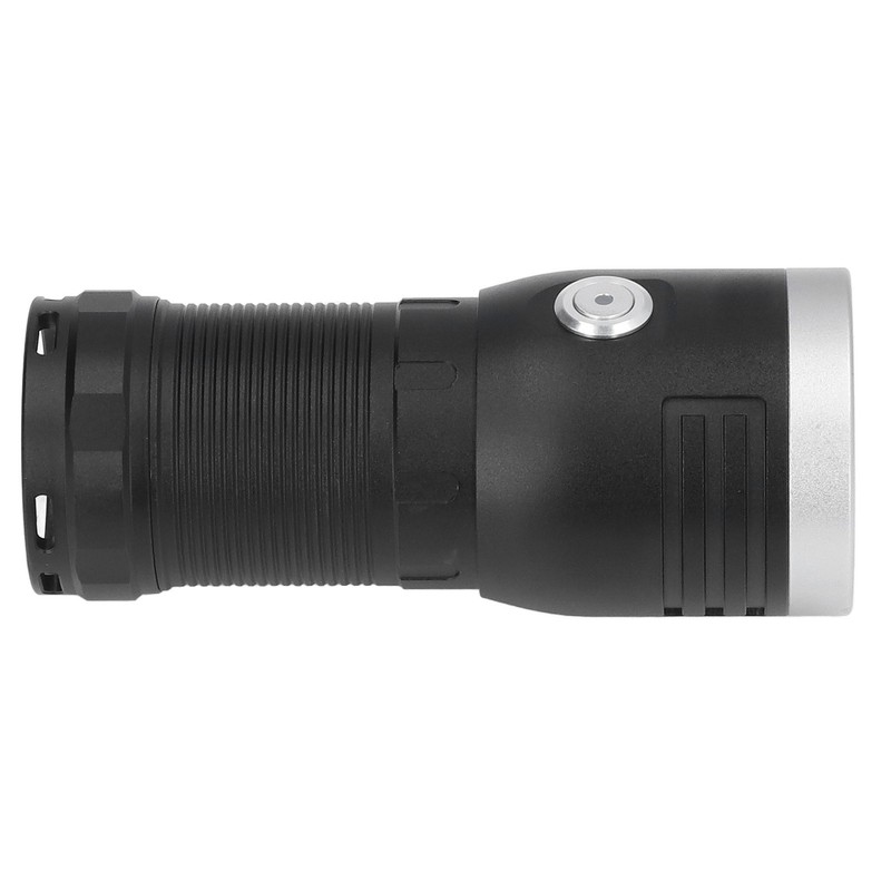 P50 Flashlight 3LED Long Range Flashlight 10000LM Stepless Dimming USB