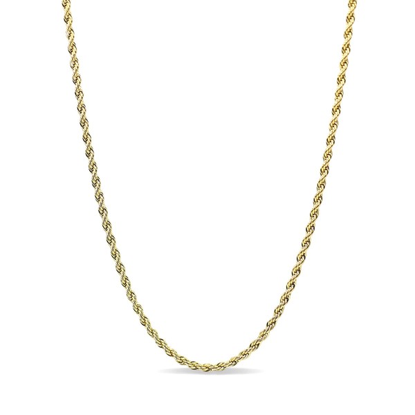 GLD Rope Link Chain - Gold-Plated Rope Cuban Chain with