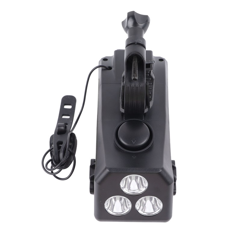 Bicycle Light Multifunctional Bike Phone Stand Headlight Speakers Kit for