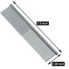 Pet Steel comb, Pet Grooming Tool for Dog 7 1/2"