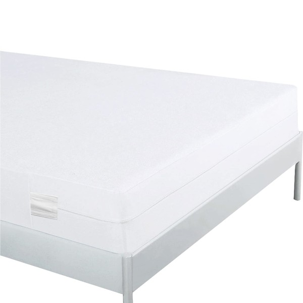 Bedecor Waterproof Mattress Cover 100 x 200 cm with Zip,