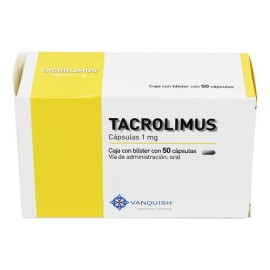 Tarolimus Vanquish 1mg 50 Cápsulas